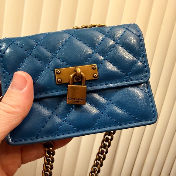 Kurt Geiger London Micro Brixton Quilted Crossbody Bag. - Picture 9 of 9